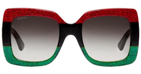 old red and green gucci sunglasses|red and green gucci glasses.